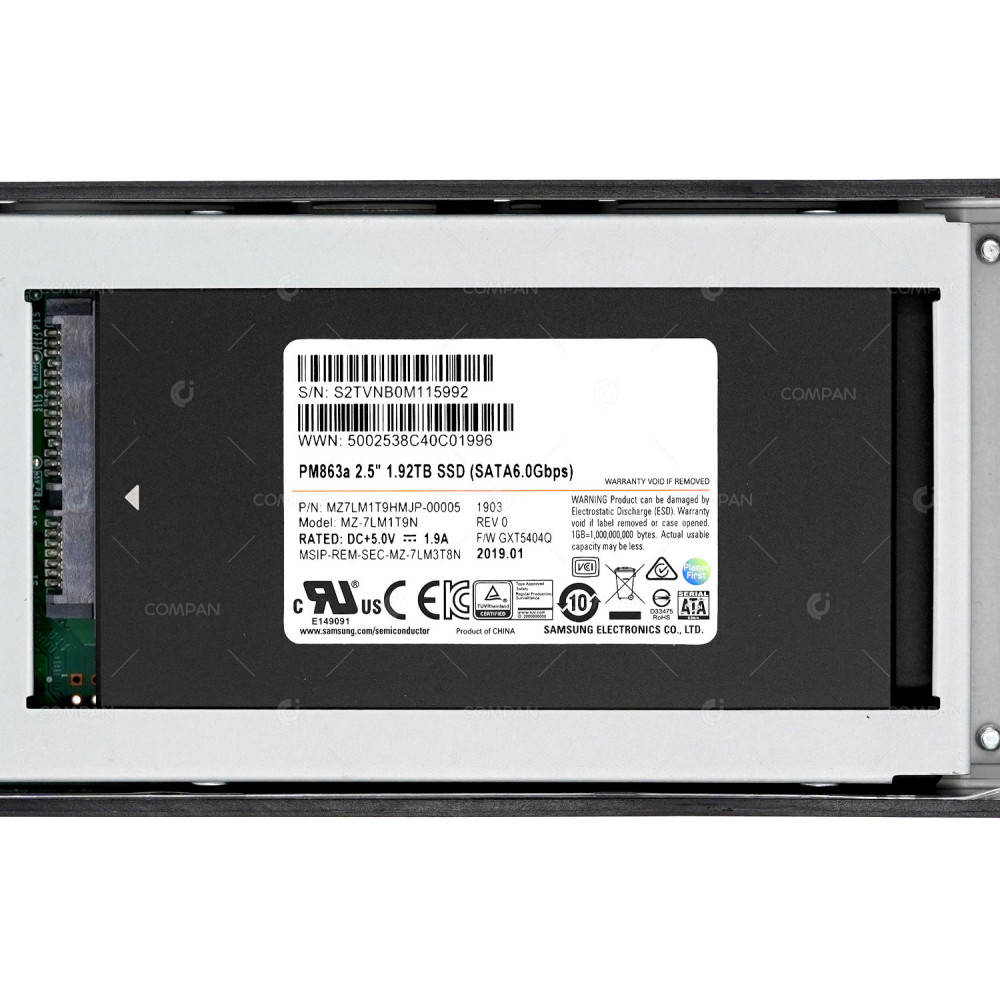 PS83-0159-01 PURESTORAGE SSD 3.84TB (2x 1.92TB) 2.5" SFF FOR FLASHARRAY M50